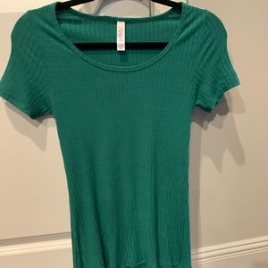 LulaRoe ribbed  perfect tee